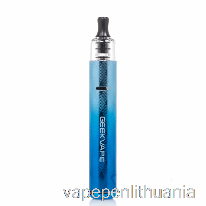 Geek Vape Wenax S3 Pod Rinkinys Tekstūros Mėlynas Vape Skystis